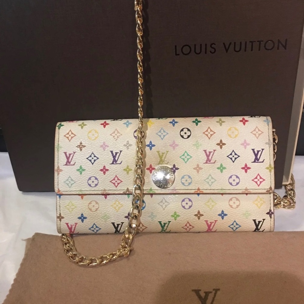 Louis Vuitton murakami wallet crossbody